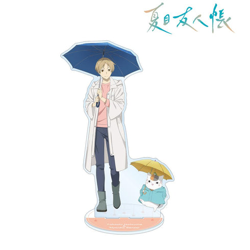 『夏目友人帳』描き下ろし 夏目貴志&ニャンコ先生 雨の日ver. 特大アクリルスタンド
